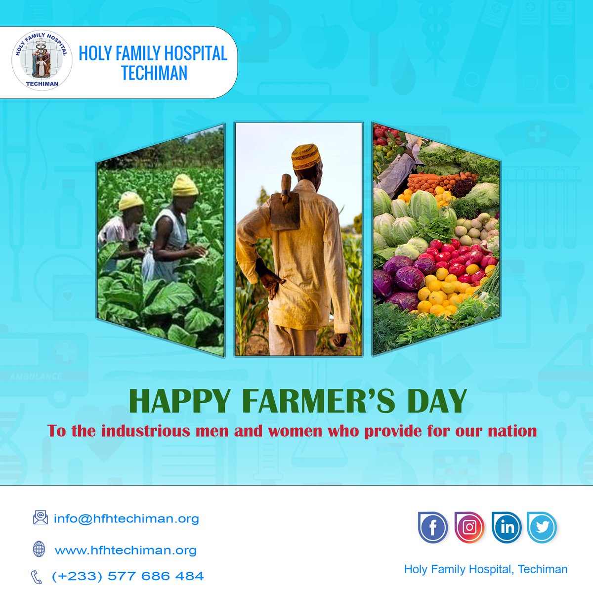 hfhtechiman's tweet photo. Happy Farmers Day https://t.co/tKleuD95K7