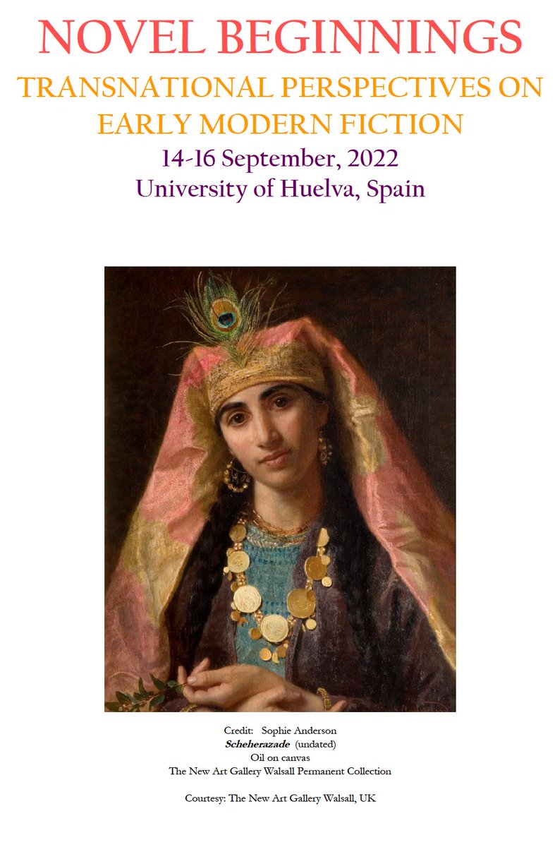 CsecsScedhs's tweet image. CFP: Novel Beginnings: Transnational Perspectives on Early Modern Fiction, 14-16 Sept. 2022, University of Huelva, Spain. Proposal deadline: 31 Jan. 2022 eneidproject.org/index.php/nove…
