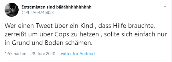 HSB_Forum's tweet photo. Seine Zielgruppeninteressen waren polizeiliche (Groß-)einsätze &amp; Menschen mit PTBS, oft kamen in seinen (erfundenen) Geschichten über Einsätze Kinder vor oder von häuslicher Gewalt betroffene Frauen.

Nach Auskünften betroffener Personen, habe ihn auch in der sog #CopBubble

4/5 https://t.co/XkDl6BrSf2