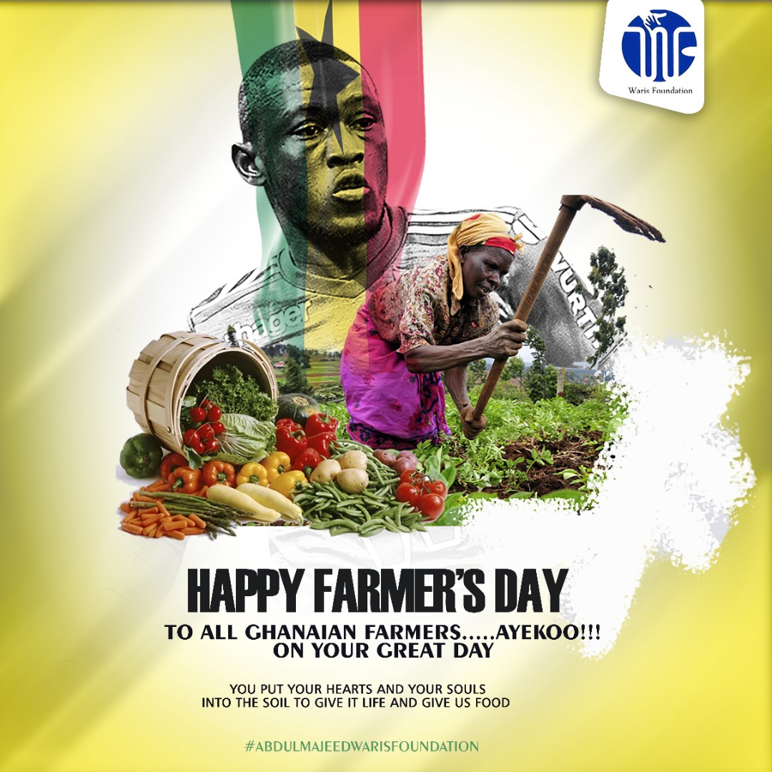 Abdul Majeed Waris Foundation Official (@warisfoundation) on Twitter photo From us to our hard-working farmers 🇬🇭✊
<a href="/warisgh10/">M. Waris 🙏</a>
<a href="/prince_mukadi/">Mukadi Prince</a>
<a href="/10_chelseahene/">Citi Zen</a>
<a href="/HAMDANTHIAGO1/">Hamdan Thiago</a>
<a href="/abulucio/">Abuba Lucio</a>
<a href="/Mo_Zakyi9/">Mohammed Zakyi</a> From us to our hard-working farmers 🇬🇭✊
<a href="/warisgh10/">M. Waris 🙏</a>
<a href="/prince_mukadi/">Mukadi Prince</a>
<a href="/10_chelseahene/">Citi Zen</a>
<a href="/HAMDANTHIAGO1/">Hamdan Thiago</a>
<a href="/abulucio/">Abuba Lucio</a>
<a href="/Mo_Zakyi9/">Mohammed Zakyi</a>