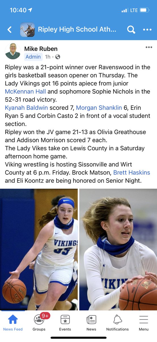 great team win last night with the support of the best student section ever and it wasn’t even a home game. <a href="/mikemillsnc/">Mike Mills WBB College Recruiting</a>