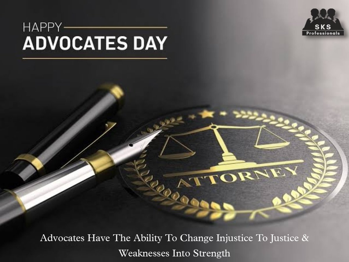 SKSPROFESSIONAL's tweet photo. Being a lawyer is not easy. It demands lots of hard work, dedication and focus. May you always shine bright as a lawyer. + #lawyers #lawfirm #lawyer #advocates #advocate #law #lawstudent #lawyersday #AdvocateDay #legal #lawyerlife #indial #attorney #lawyersday https://t.co/fG9Gg6aub7
