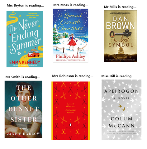 HEnglishdept's tweet photo. Happy #FictionFriday! Let's celebrate #reading! What have you been #reading? Do you have anything to #recommend for us? 📚📚📚 https://t.co/niQ0sWotyA