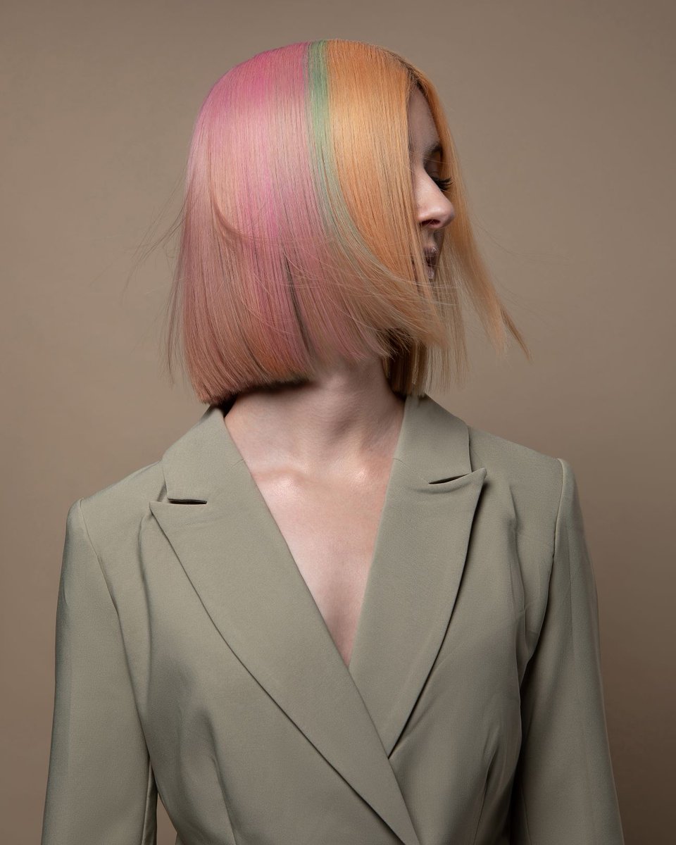 esteticauk's tweet photo. This is the beautiful Prismatic Collection by Jessica Neil and Mary Geoghegan at KH Hair. As the name suggests, the emphasis is very much on colour. @KHHairGroup  
⬇️ ⬇️ ⬇️ 

https://t.co/49UoALhIlB https://t.co/Y5DTgm9UHw