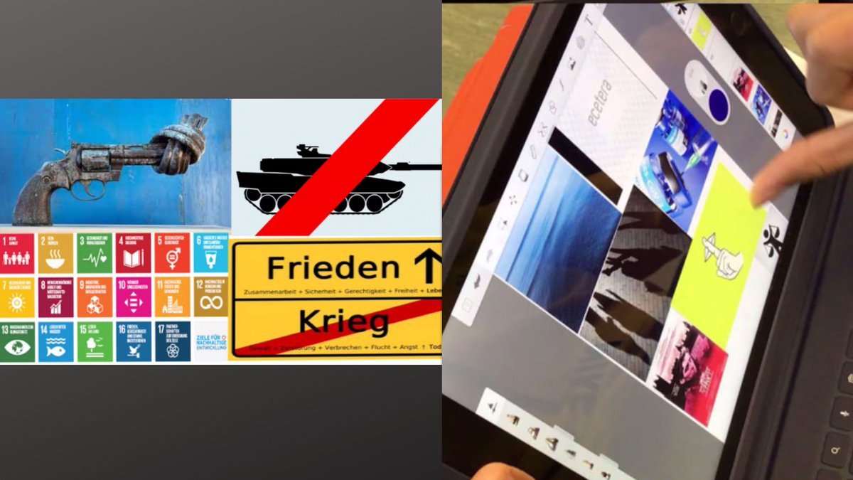 total_Wert's tweet photo. Unser Treffen Nummer 8️⃣ hat über Zoom stattgefunden.  
Die Hausaufgabe für diese Woche bestand darin, Bilder zu suchen, die einige der Ziele der #Agenda2030  darstellen.
#TotalWert #TotalDigital #ODS #HochschuleBremen #IntoNationChorderHochschuleBremen
#GerhardRohlfsOberschule https://t.co/mqvhelMhSR