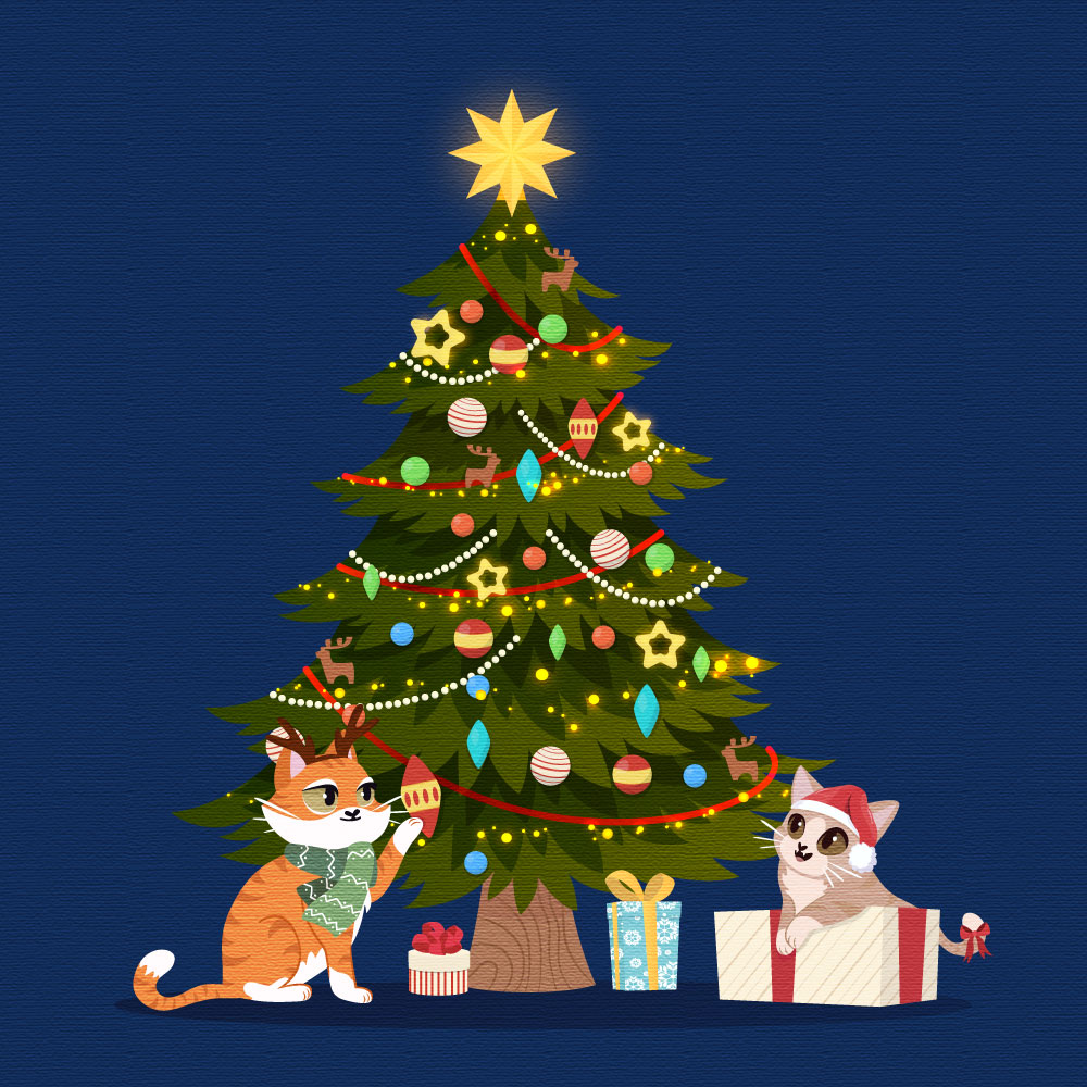 PLine_Design's tweet photo. Ambiance Noël ce weekend, j'espère que mes deux acolytes ne vont pas trop s'amuser ! 😅🎄

#illustration #artist #drawing #artwork #dessin #draw #adobe #digital #digitalart #digitalpainting #work #illustrator #december #decembre #chritmas #christmasdecor #christmasart #noel https://t.co/Xm3b9vL2Qb