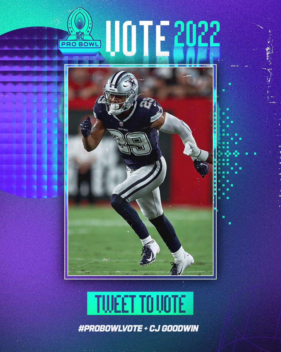 Tgoodwin_22's tweet photo. Retweet to vote my brother, CJ Goodwin, to the Pro Bowl! #ProBowlVote #CJGoodwin https://t.co/V26qFa5ZJY