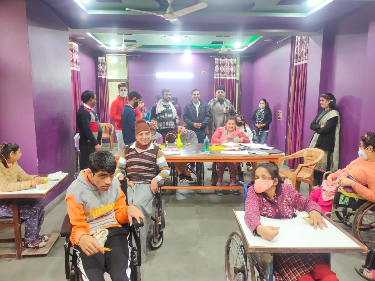 aeroac34's tweet photo. An awareness program was organised for persons with disabilities at Sneh Kunj, Sector-5, Dwarka on the occasion of International Day of Persons with Disabilities in AC-34, Matiala. https://t.co/yrL244ZPBi