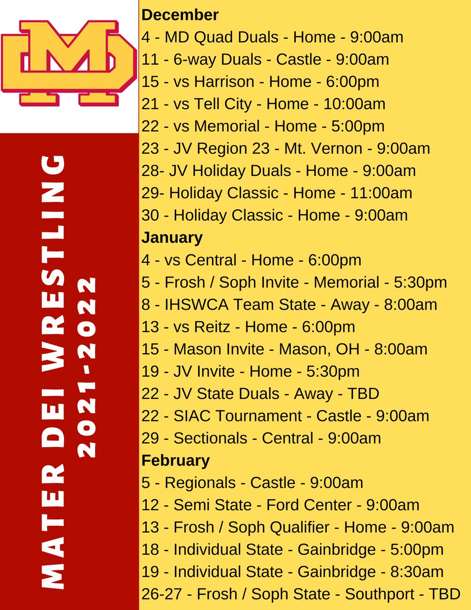 Mater Dei Wrestling tweet media