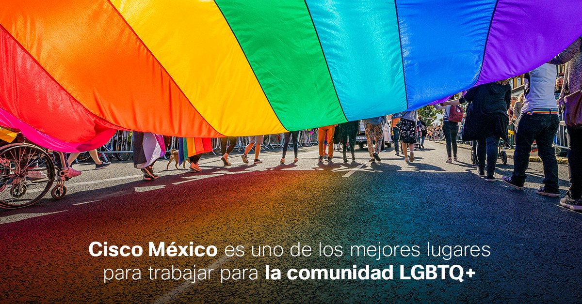 CiscoLatam's tweet photo. Por cuarto año consecutivo, hemos recibido el distintivo de Mejores Lugares para Trabajar LGBTQ+ por @HRC.
@leomega cuenta este logro de Cisco México: https://t.co/PlvcsUNWK2  

#WeAreCisco https://t.co/6sGpfr8PD4