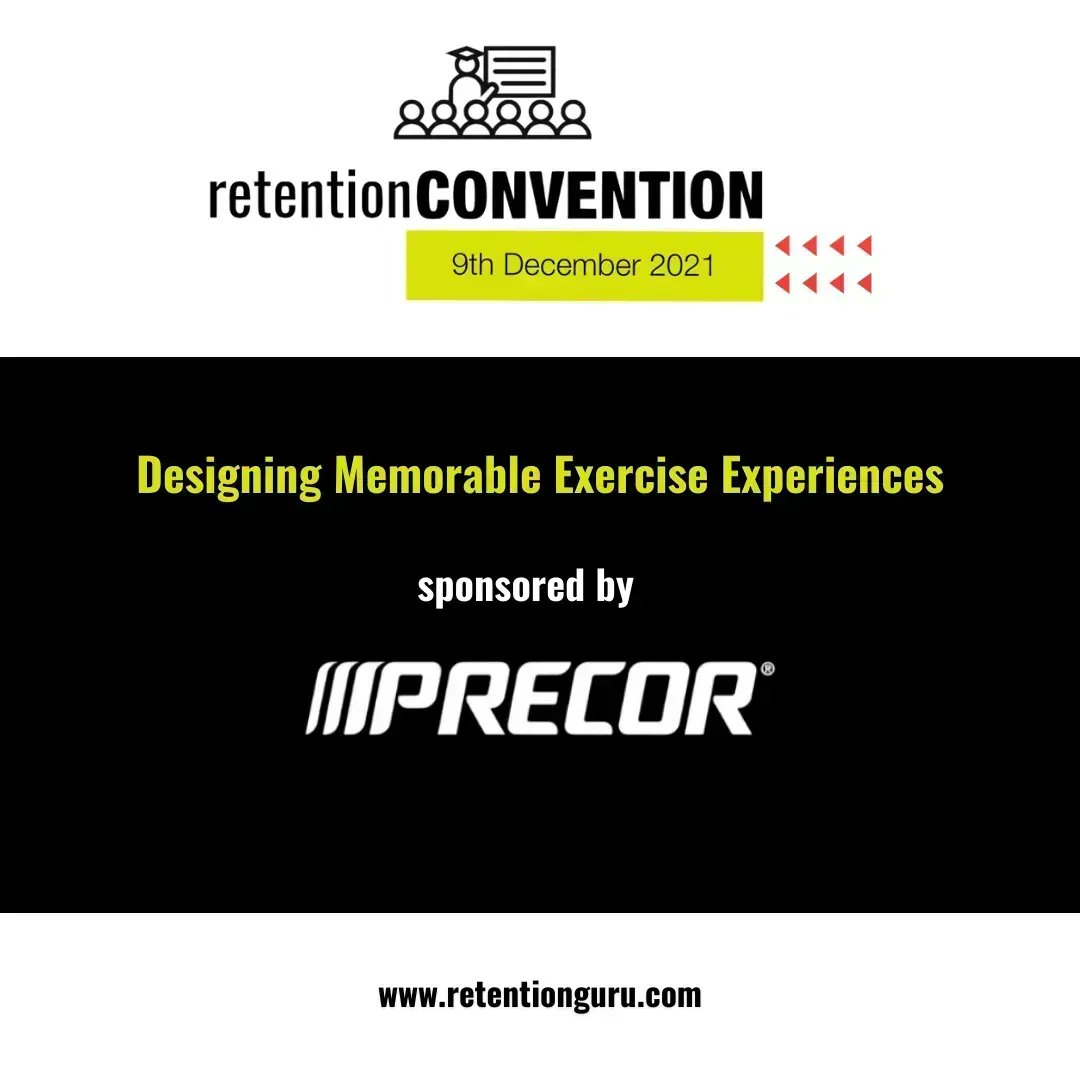 guru_paul's tweet photo. Less than a week to go until #RetentionConvention21 We'd like to thank @precoruk for another year of sponsorship for our event - Designing #MemorableExerciseExperiences.
#precor #precoruk #fitnessbusiness #fitnessequipment #fitnessindustry #fitnesseducation #retentionguru https://t.co/c0foxzNGoq