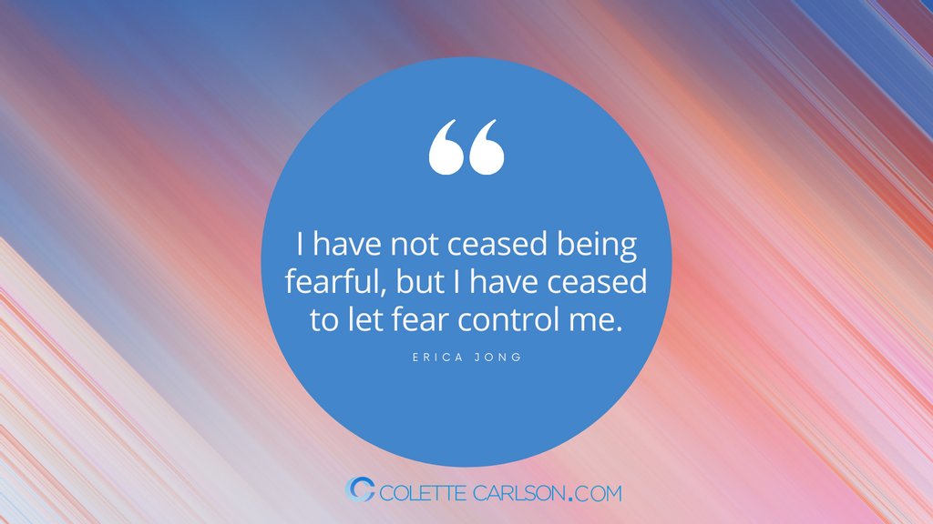 ColetteCarlson's tweet photo. Can you imagine all we could accomplish if fear did not exist? As this year comes to a close, take a moment to reflect on where and when fear has shown up for you. Remember you are always worth the risk, be sure to take it.
#overcomingfear #combatfear #bebetterthanfear https://t.co/1kixIx3Sbk