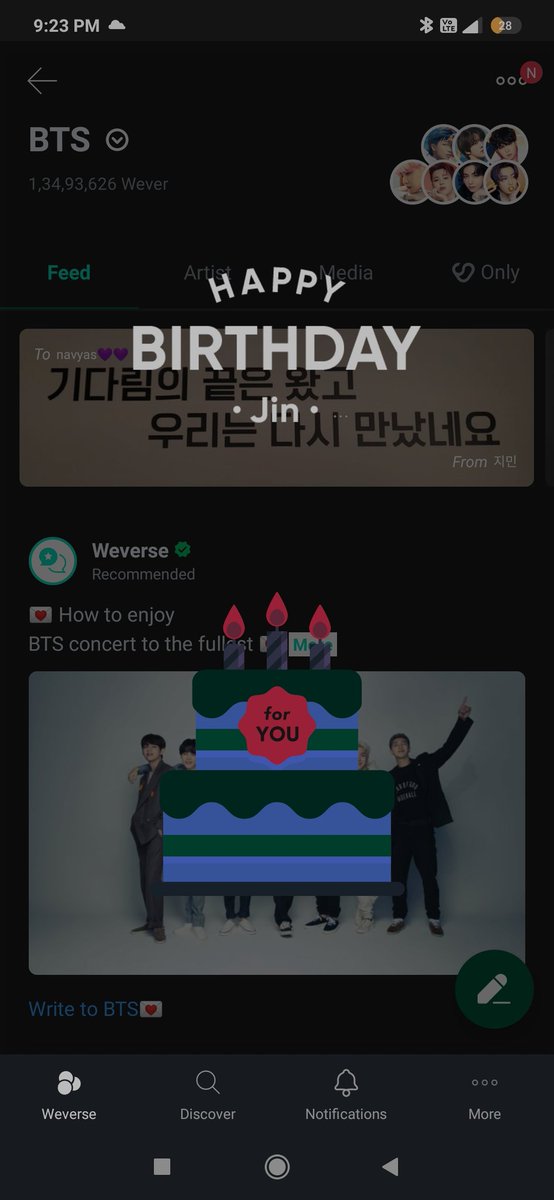 Navya_si's tweet photo. Happy Birthday to our worldwide handsome jin may ur all dreams come true and we could meet eachother in concert soon #HappyBirthdayJin #OurMoonJinDay #HAPPYJINDAYDAY #OurDecemberAngel @choi_bts2 #OurDayAndNightJin @BTS_twt #OurPreciousFlowerJin #OurUniverseJin 😘😘❤️❤️💜💜 https://t.co/M3ErqmJAKp
