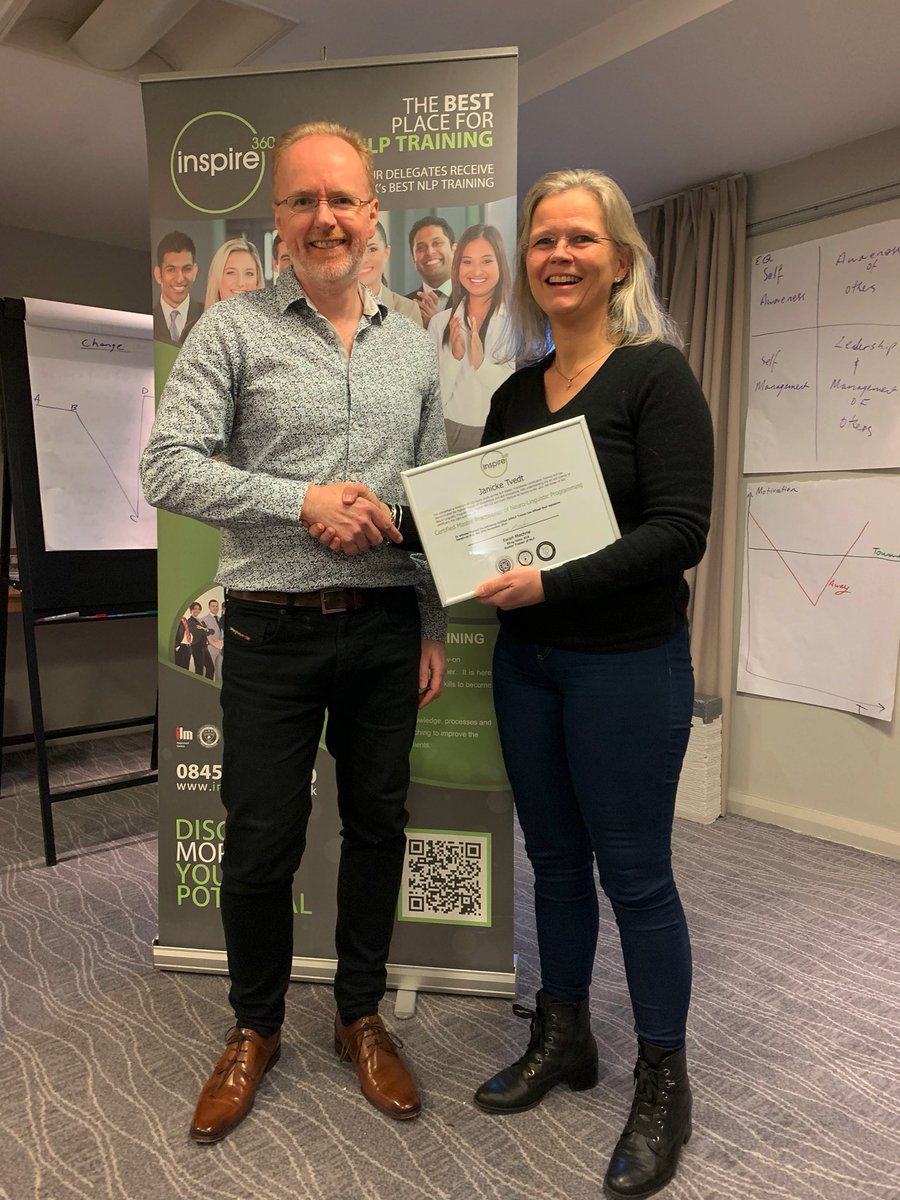 I’m delighted to have qualified as a certified coach with <a href="/Inspire_360/">Inspire 360</a>   
This year has been a long journey of personal development and I’m looking forward to putting all to good use. 
#nlp