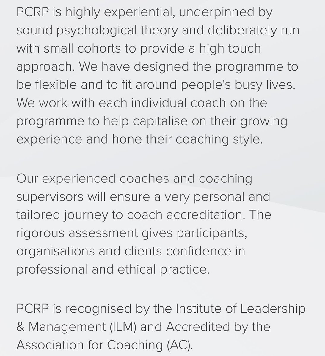Leila_L_Travis's tweet photo. My year-long coaching course with the @ECC_Team has come to an end. A lot of hard work but the best decision I ever made. Thanks to all my amazing clients who have enabled my learning journey - you are all utterly amazing and I will be over here championing you forever 🏆🙌 https://t.co/yuHsM0giQq