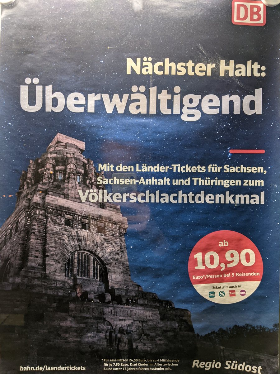 du hast einen faible für krieg und einen fetisch für schlachten mit tausenden toten? dann bist du bei uns genau richtig!

deswegen unser angebot: für nur 10,90 ins überwältigende kaiserreich! 

deine deutsche bahn