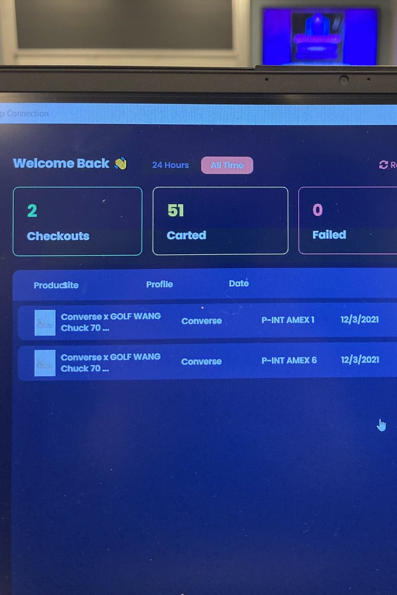 Started task then did a presentation &amp; came back to 2 Checkouts.

S/O

<a href="/HayhaBots/">Hayha Bots</a> <a href="/Sauceservers/">Sauce Servers</a> <a href="/Flight_Proxies/">Flight Proxies</a> <a href="/LiveProxies/">Live Proxies</a>
