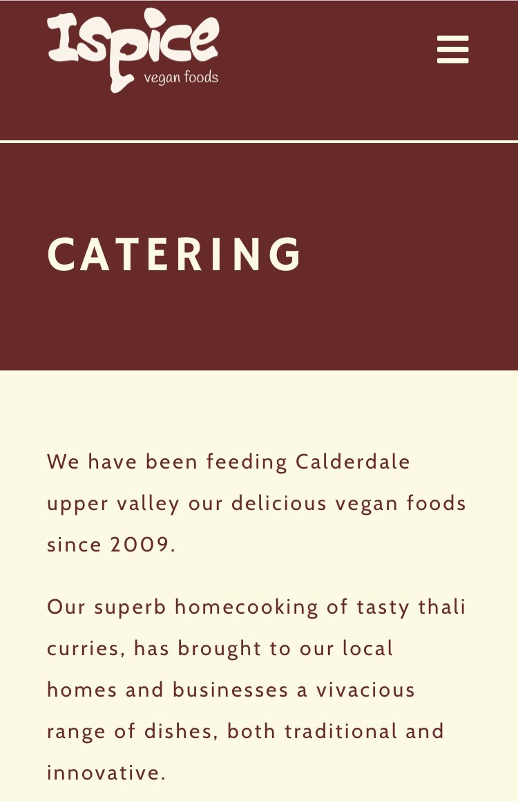 IspiceHB's tweet photo. We’re #vegan #catering again! #Calderdale upper valley 😊💚🌿 https://t.co/JX1cDR8ZSb