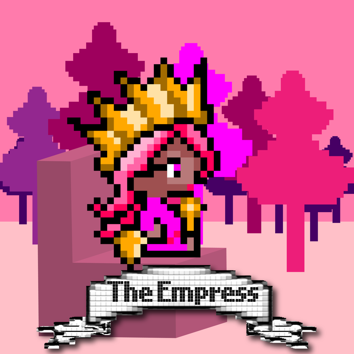 _sou_sam_'s tweet photo. PixelArt Tarot: The Empress
ON @_Dartroom 
https://t.co/16dEB78HyF
5/5
8 $ALGO
#PNG #pixelart #NFT #nftart #NFTartist #CleanNFTs #Algorand #ALGO #cryptoartist #Cryptoartists #NFTartists #DARTROOM https://t.co/sFgNq5GrFj