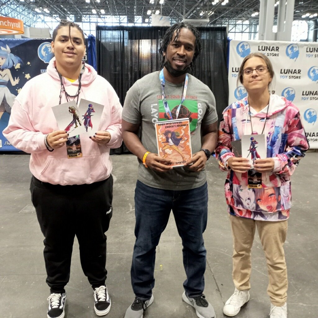 BornIntoPower1's tweet photo. #AnimeNYC #bornintopower #blackauthor #representationmatters #blackfatherhood #novel #blackart #animefanart #animedrawing #animecosplay #animeboy #animegirl https://t.co/YGXmhUrlpp