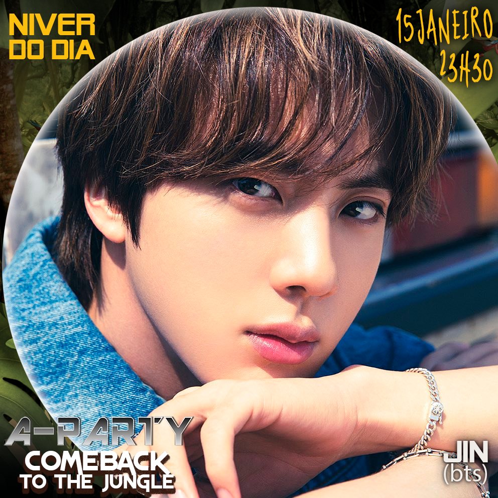 apartybrasil's tweet photo. Hoje quem sopra velinhas é o #JIN do #BTS! #Parabéns!!!
#JINDAY
#HappyBirthdayJin
#WorldwideHandsomeDay
#HappyJinDay
#ForeverYoursJin
#LightToOurAbyss
#BrightestMoonJin
#OurDayAndNightJin
#GreatestEpiphanyJin
#PreciousFlowerJin
#kpop #apartybrasil #apartycomeback https://t.co/DNVyZH00Aw