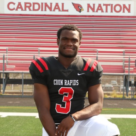 Football_CRHS's tweet photo. Good luck to David Geebli who is playing in the 2021 Minnesota High School All-Star game tomorrow. David will be representing the North Team and wearing #18. 

Start Time: 12:00 pm
Place: U.S. Bank Stadium 
More Information: https://t.co/kP1892jABi 

Good luck @David10483094 ! https://t.co/lDWdFR0Lrc