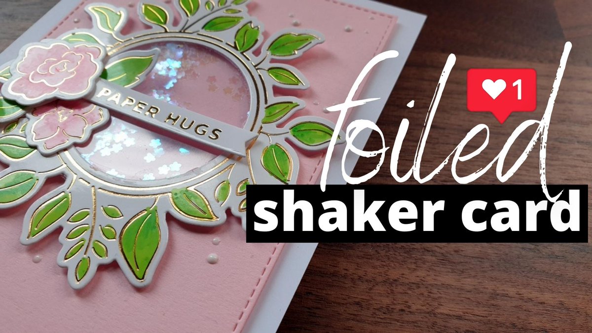 vickyp_gr's tweet photo. foiled shaker card | Giveaway https://t.co/e1kqoHOo5C via @YouTube https://t.co/mhJkzyuSRJ