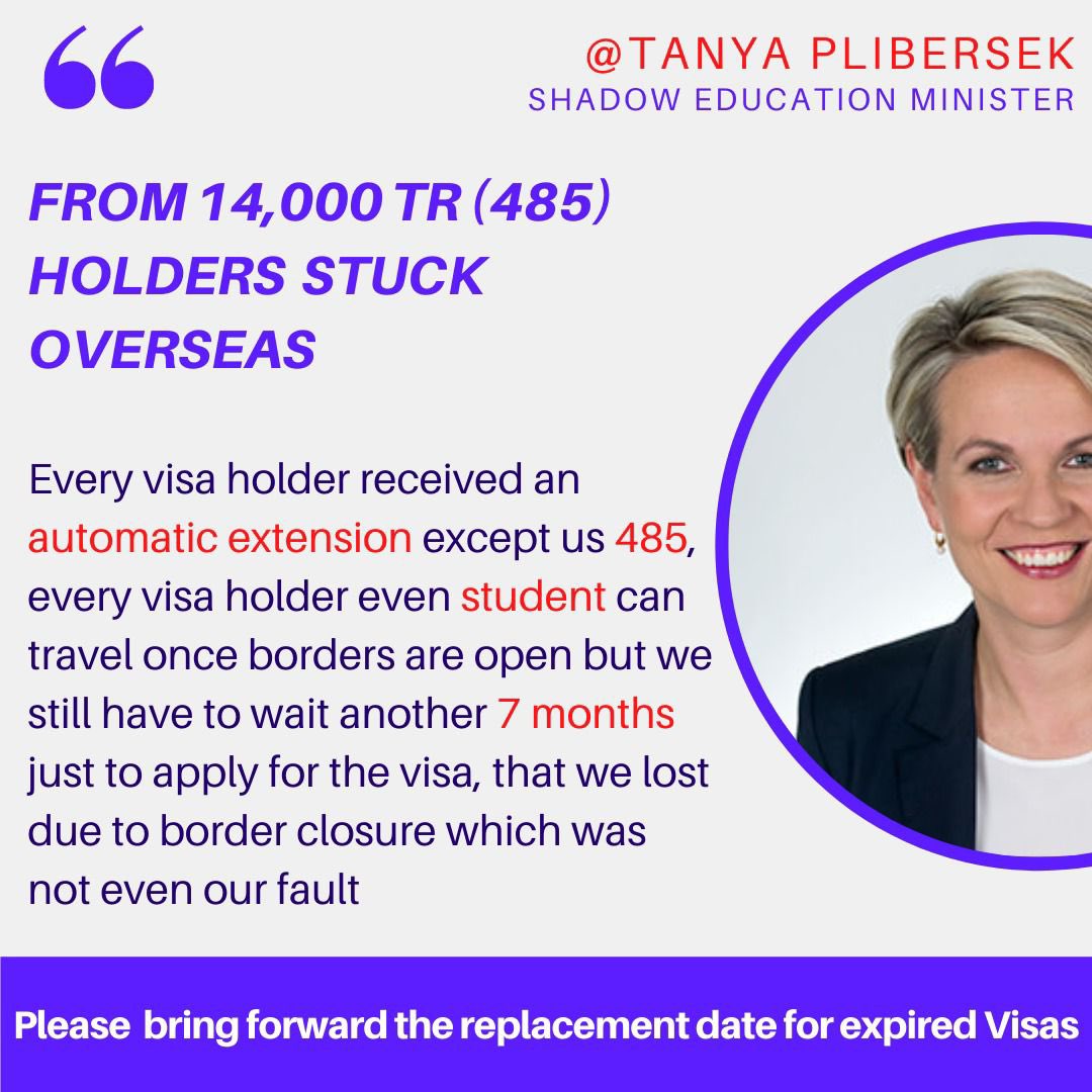 DivyaSh17125211's tweet photo. @AlexHawkeMP we are quite happy with the announcement of replacement visa though it is not automatic extension. But this waiting period is literally killing us. 21 shattered months and again 7 months of darkness just to get our valid time back #auspol #LetUsBackToAus https://t.co/HTrcq8cZng
