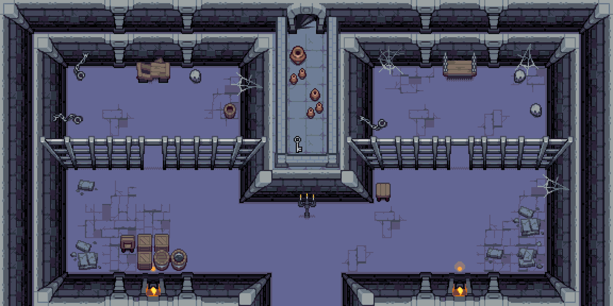 Aaroneye's tweet photo. Library / Prison Dungeon
This tileset is available on Game Dev Market, if you're interested. Over 220 tiles included! https://t.co/bSjQp9HAhs

#aseprite #pixelart #gamedev https://t.co/gkcn90cZEh
