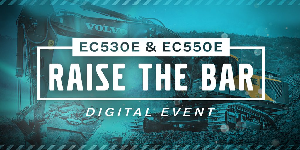 AscendumM's tweet photo. Mark your calendar to see the new Volvo 50-ton excavators up close. How do they perform similarly to 60-ton machines? Join us December 8th at 10am EST on YouTube to find out. https://t.co/OiRoTu3ho4 https://t.co/hdvLMhcMZN