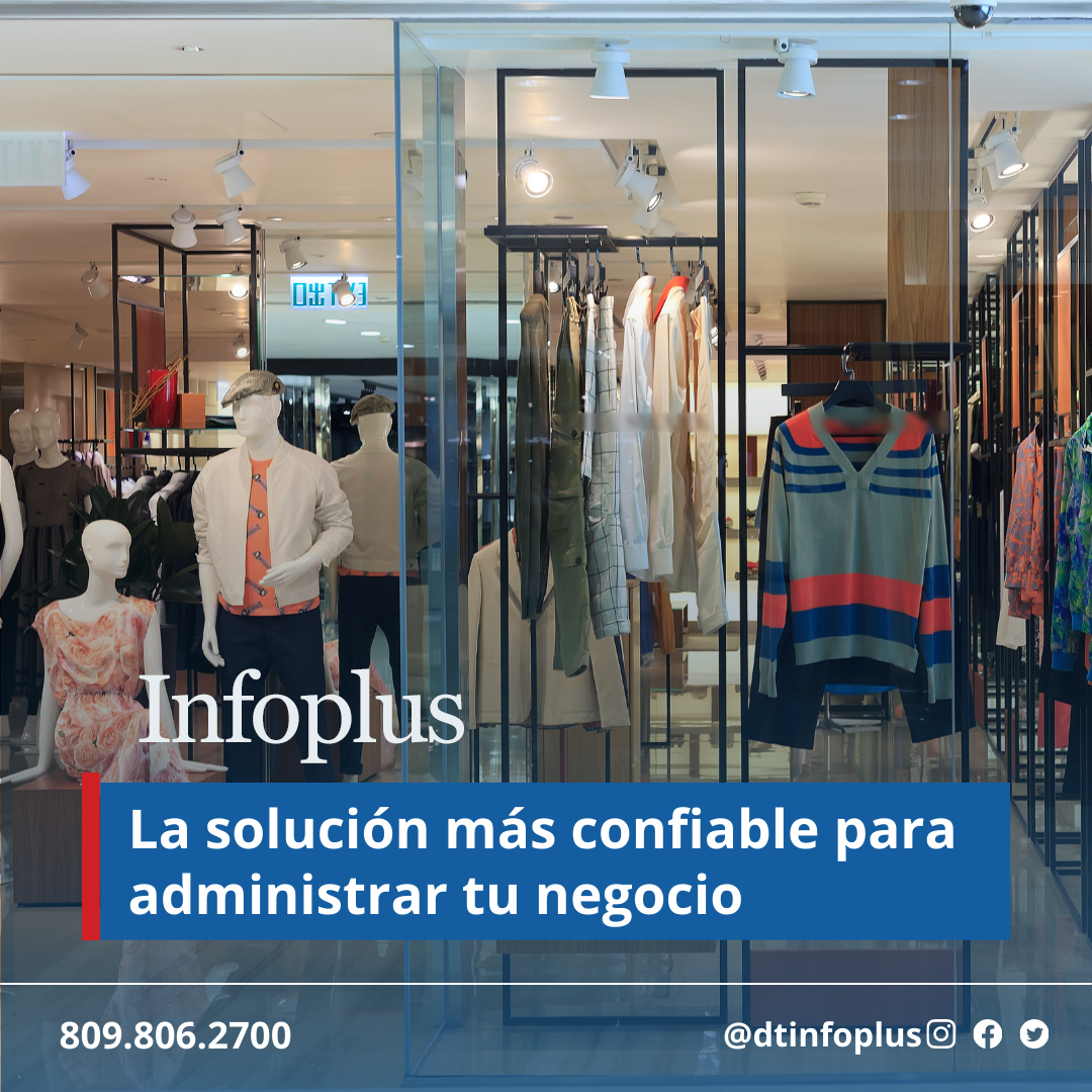 dtinfoplus's tweet photo. En tu tienda #Infoplus
El software más completo en administración de negocios. #ERP #Tiendaderopa #Cloud #Software
#Dtinfoplus #ropa #administraciondenegocios #SoftwaredeNegocios #santodomingo. #Negocios
Contacto 809.806.2700
https://t.co/ITxFSxyPoD https://t.co/Ku2NX8xTzV
