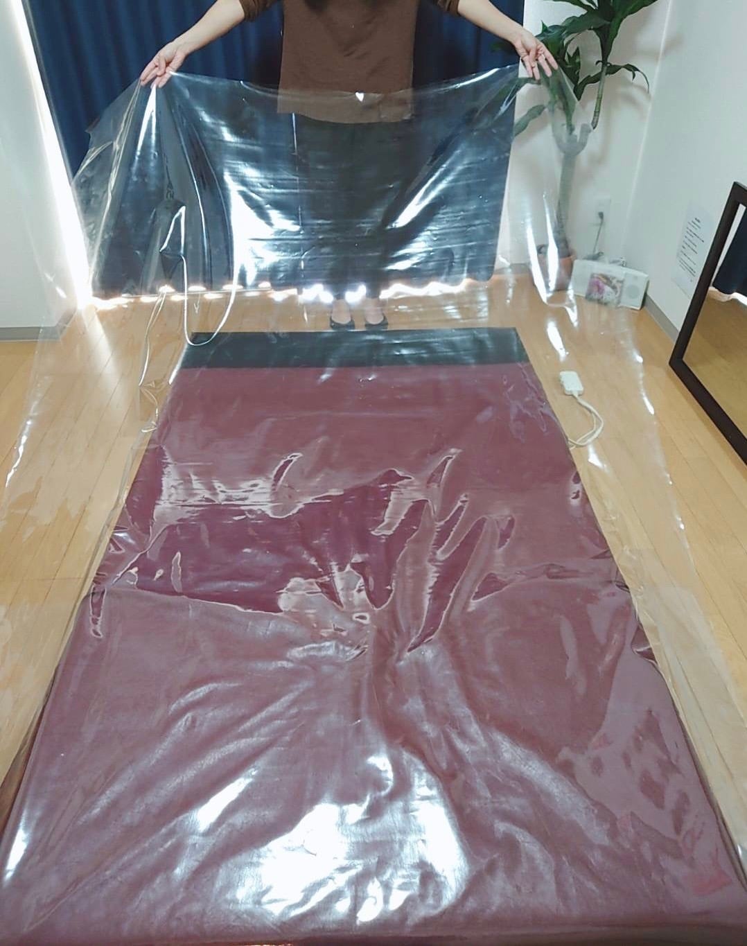 メンズエステで使用していた、マットです。マットは2枚になってます