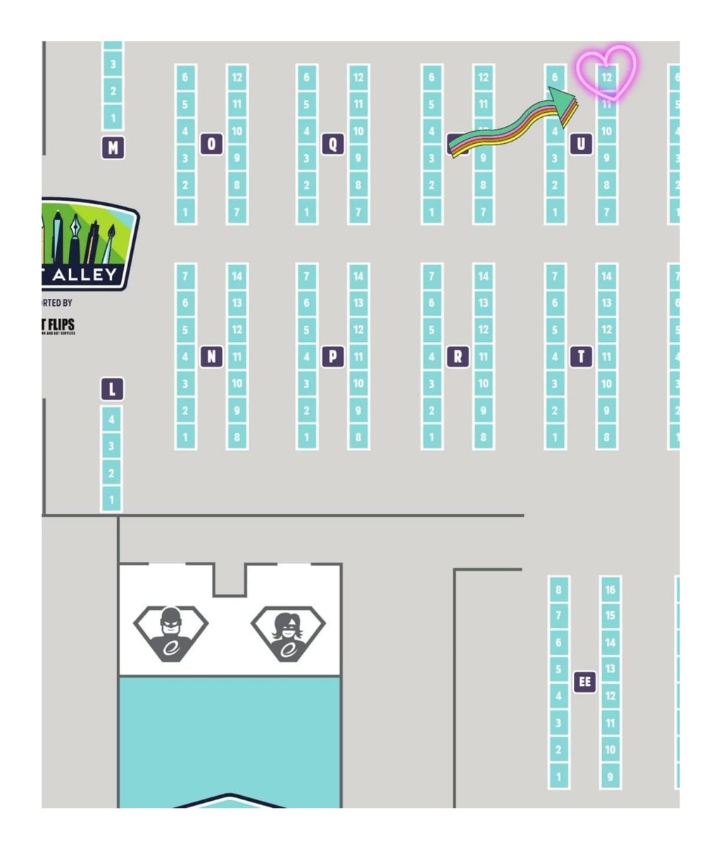 itsmandymo's tweet image. Booth U-12! Here&apos;s where you can find me all weekend at Emerald City Comic Con on floor 6!! I can&apos;t wait to meet you all 💜 #eccc #ECCC2021 #emeraldcitycomiccon #comiccon #GenshinImpact #Genshin