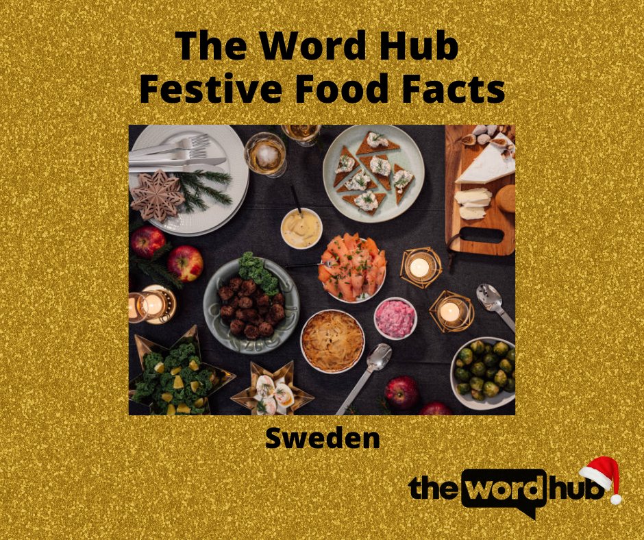 Sweden: A julbord, or a Christmas buffet, is an elaborate affair and is loved and celebrated by many Swedes. It comprises of many courses, including pickled herring, cold meats/terrines, hot food (including meat and vegetables), other fish (normally salmon) and desserts.