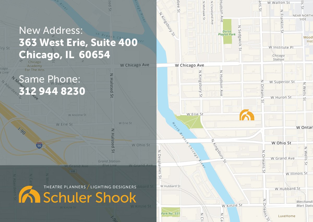 schulershook's tweet photo. Our Chicago Office has moved to new digs in River North!
#SSlighting #SStheatre https://t.co/KP2862A40W