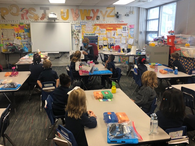 It was so rewarding to start a Friday morning reading to students at Lyles-Crouch Traditional Academy!