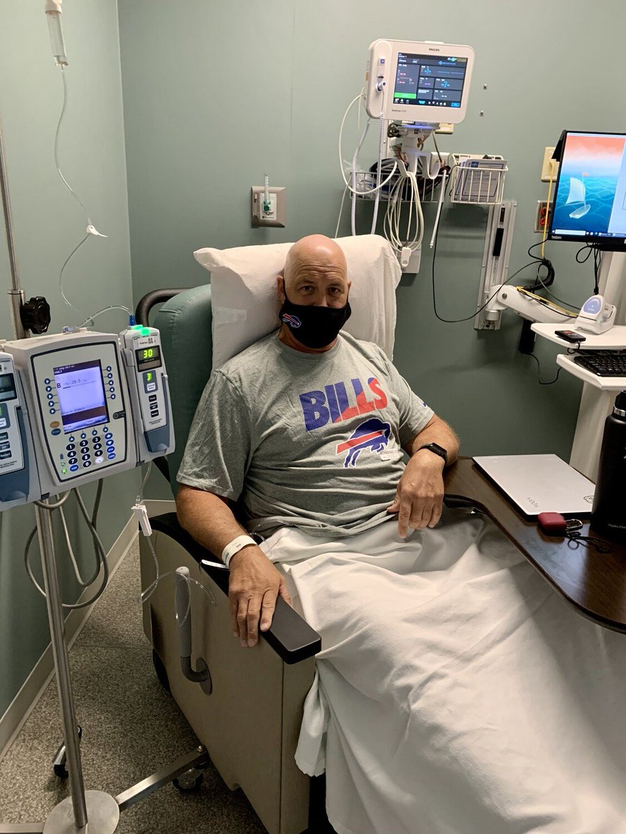 BlueColonels's tweet photo. Please keep Dixie Heights / Georgia Tech / Buffalo Bills alum Mark Pike in your prayers. Mark was diagnosed this past summer with Large B-Cell Non-Hodgkin’s lymphoma, and is currently in very dire shape fighting COVID-19.
@DixieHeightsHS @GeorgiaTechFB @BillsLegends https://t.co/hfgkCmBK3l
