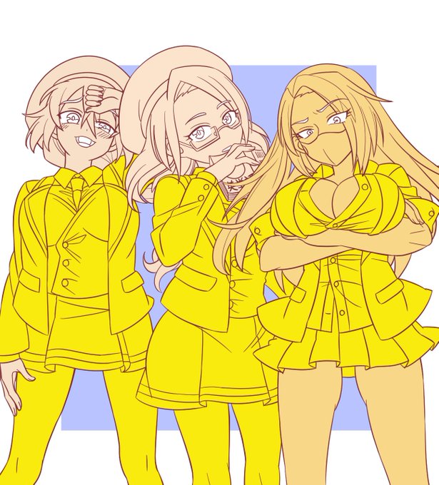 「俺は女の尻を追いかけるのが大好きなんだ」立ち絵の線画作成中…!今日は4人描けました。本購入ありがとうございます!#スーパーゲ制デー #RPGツクールMZ 