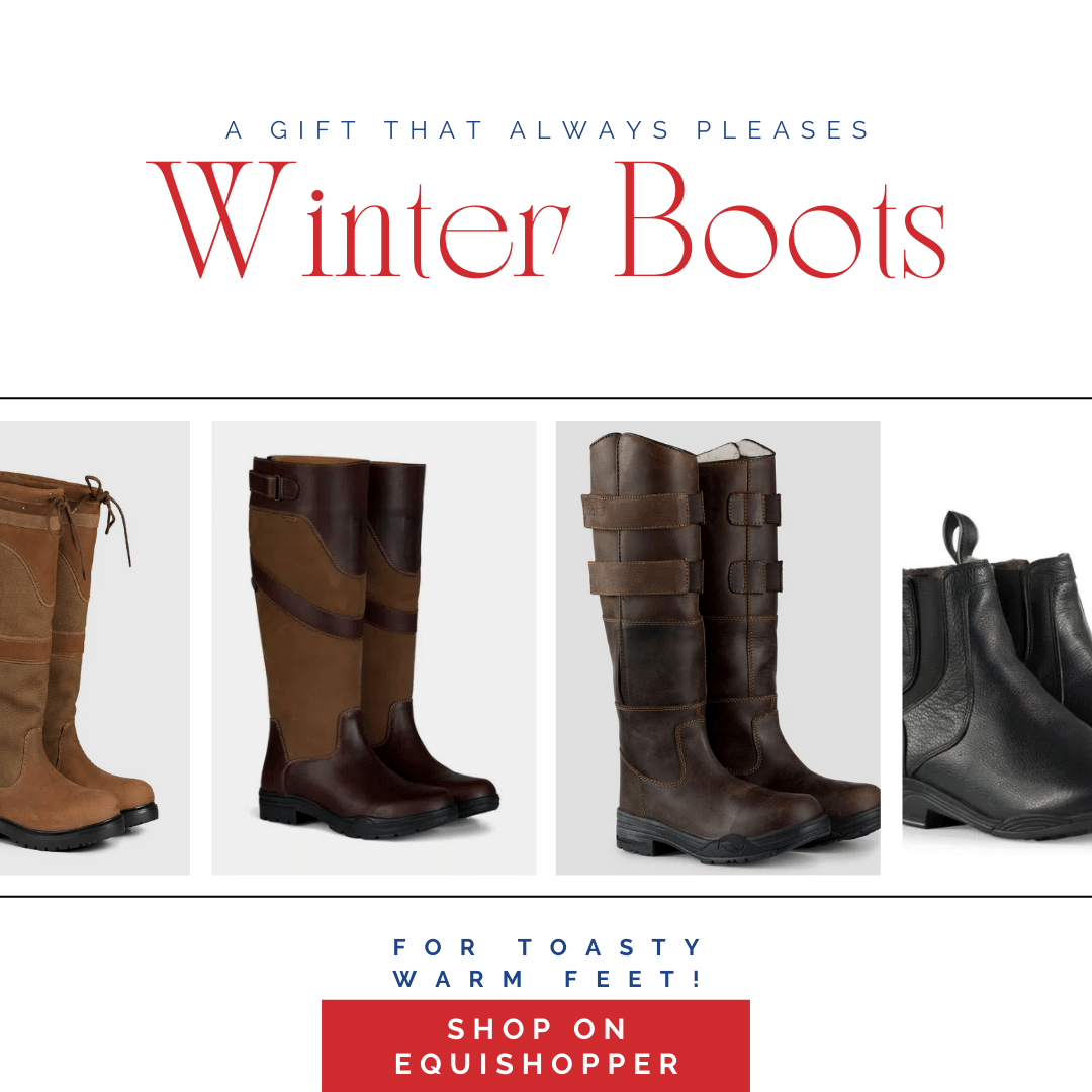equitanausa's tweet photo. Holiday shopping is in full swing 🎁! The EQUITANA USA Marketplace, powered by Equishopper, features several leading and boutique equestrian brands selling anything from breeches and boots to barn equipment and homewares (and everything in between!). https://t.co/sdhnSoiuc5 https://t.co/CWJ3EgiX03