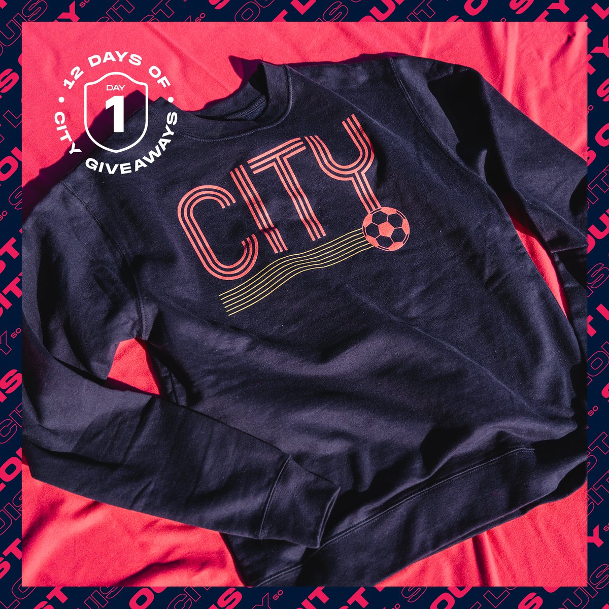 We’re kicking off the season of giving with 12 Days of CITY Giveaways! All month long, you can win amazing gift packs and new #stlCITYsc swag like this <a href="/series_six/">Series Six Company</a> crewneck sweatshirt ⚽️💯
 
Just retweet 🔁 for a chance to win!