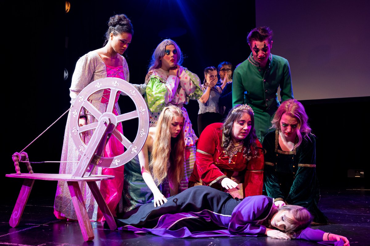 one20digital's tweet photo. This week saw Performing Arts students at City College Plymouth perform their pantomime, Sleeping Beauty. 
We were asked to photograph the cast and crew. Here's a look at some of the cast headshots and images from dress rehearsals. 

#pantomime #photographs #one20digital https://t.co/81ggvd1kgu