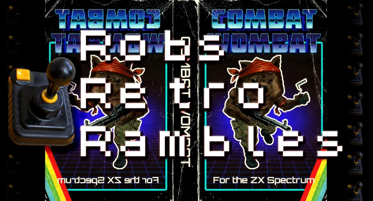 RobsRetroRamble's tweet photo. Combat Wombat on ZXSpectrum:
https://t.co/vg4hNpeFET https://t.co/yv4IESe2VL