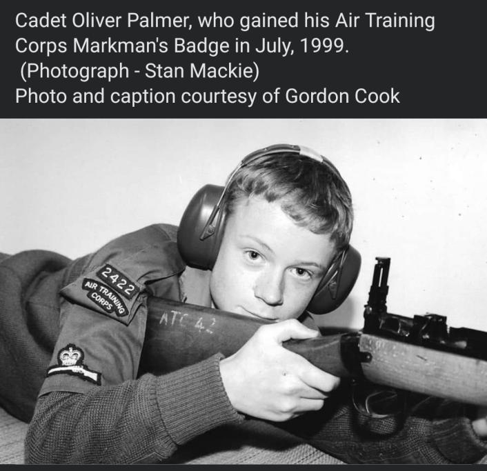 fasckira's tweet photo. Fun fact that I had forgotten about: Im a sharpshooter. This is me over two decades ago 😅  #safetyalwaysoff https://t.co/T44ftqD0uA