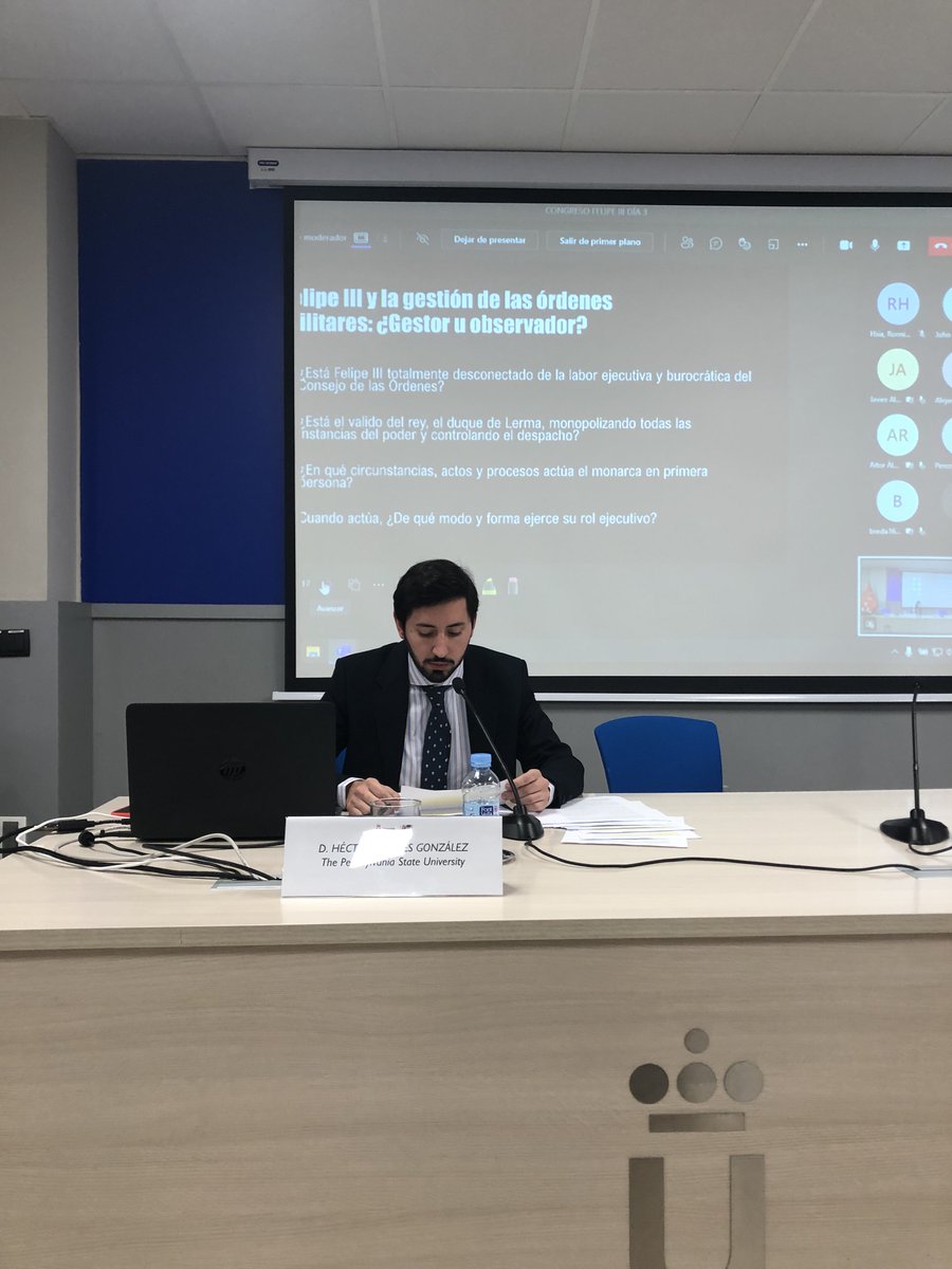 FelipeIII_2021's tweet photo. Investigadores emergentes: HÉCTOR LINARES (@penn_state) Felipe III: ¿Un rey en el despacho? El rol ejecutivo del monarca en la gestión de las Órdenes Militares https://t.co/WydBgbtrRH
