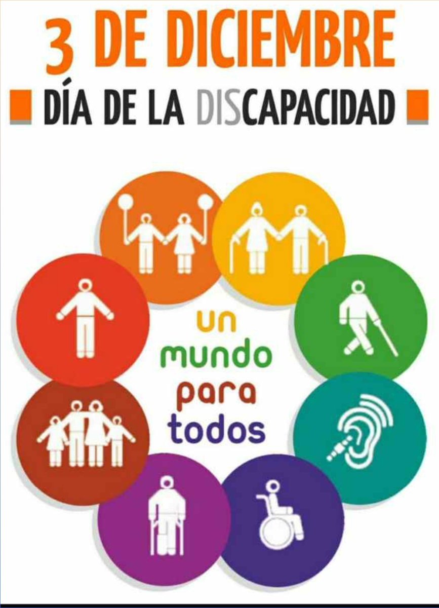 mentalsalud's tweet photo. Día de la Discapacidad 3 de diciembre https://t.co/ogZCbiHFXO