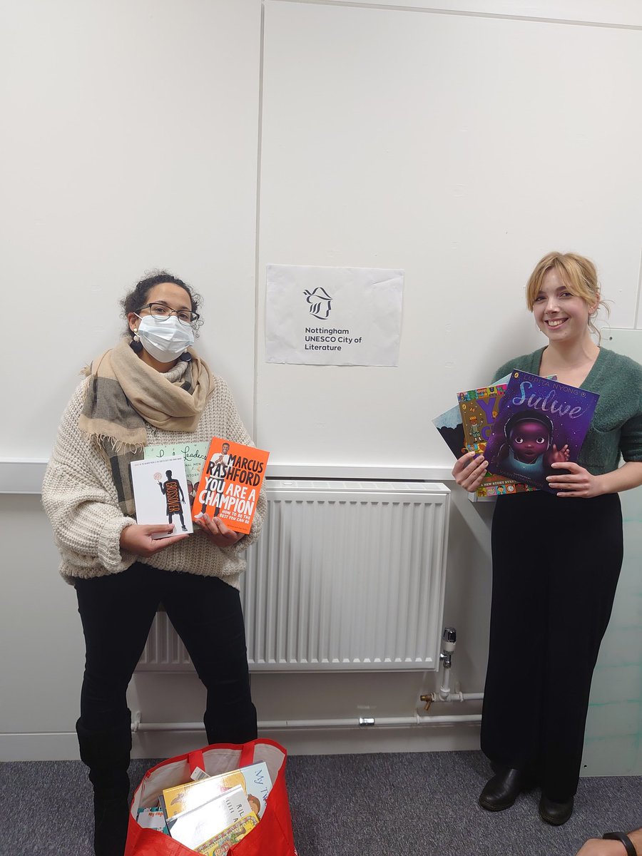 One of the last set of books going out to <a href="/NottmCityOfLit/">Nottingham City of Literature (is away & reading)</a> <a href="/SwitchUpNotts/">Switch Up</a> Christmas book appeal for city children this year. A great set of titles on their way! #NCBetterBooks #RepresentationMatters 📚📚📚📚 #SwtichUpFund