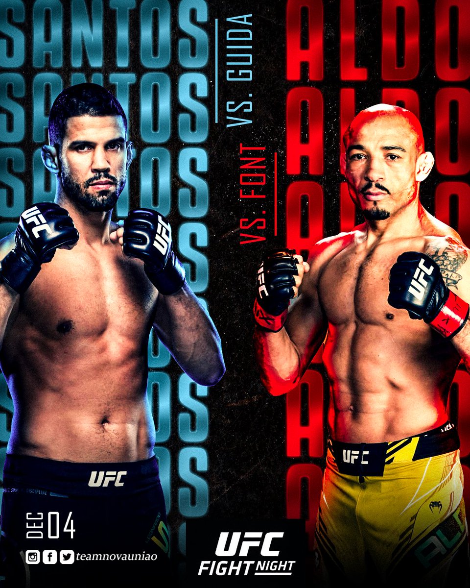 José Aldo Júnior e Leonardo Santos lutam amanhã no UFC! 

Saiba mais:
instagram.com/p/CW5j7ukrc-8/…