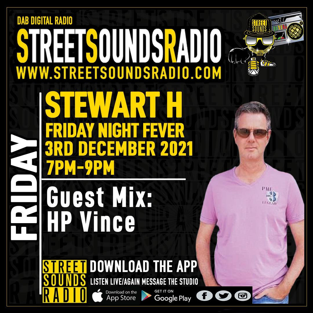 StewartH's tweet photo. Friday night Fever 7pm to 10pm only on Street Sounds Radio with an exclusive guest mix from HP Vince 😃 Who's ready to catch the fever?  Catch us on Essex DAB plus on the app worldwide download. https://t.co/ksNFXgQIgn 
Studio Text Number 07949956078 https://t.co/VPxKQKEgoT