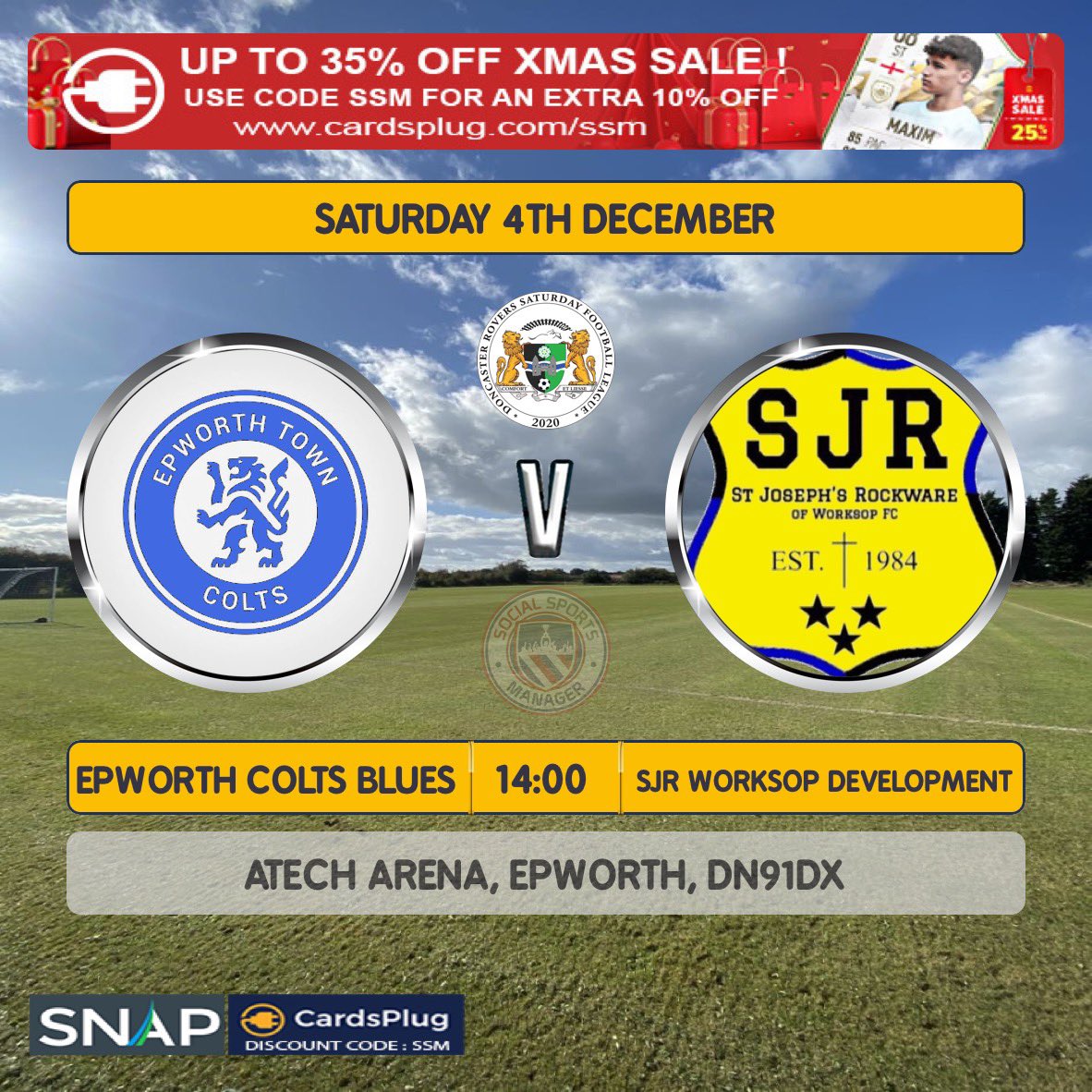 𝙏𝙤𝙢𝙤𝙧𝙧𝙤𝙬! 🗓

🆚SJR Worksop Development
⏰14:00 ko
🏟 ATech Arena 

Tomorrow we’re at home to Worksop going for a fourth win on the bounce and keep the momentum going! #UTB 🔵🔵🔵