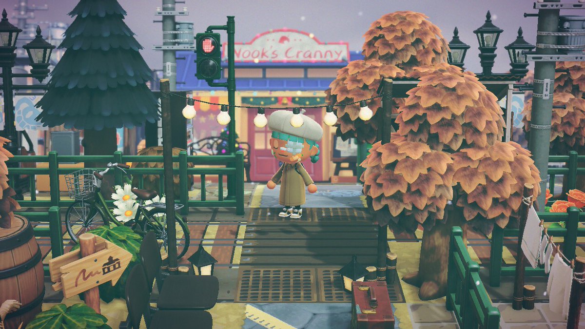 Moneypie_'s tweet photo. Of all the entrances I have built, this one is my favorite (Yes, Nooks Cranny is in front of Resident Services because I cant look at it anymore without crying in frustration).
#ACNHDesign #ACNH #AnimalCrossingNewHorizions #AnimalCrossing #ACNHentrancebuild #Citycore #Towncore https://t.co/FopAOxz37p